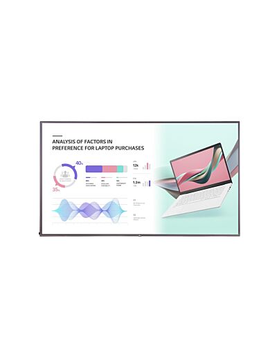 LG 75UH5J-M Signage Display Digital signage flat panel 190.5 cm (75