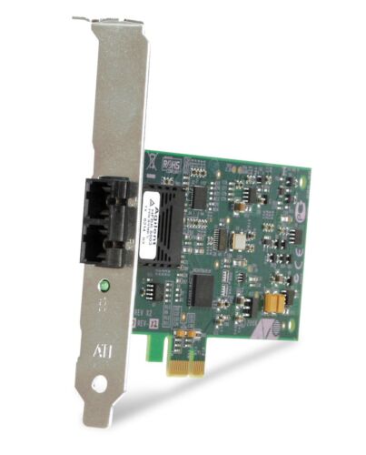 Allied Telesis 100FX Desktop PCI-e Fiber Network Adapter Card w/PCI Express, Federal & Government 100 Mbit/s