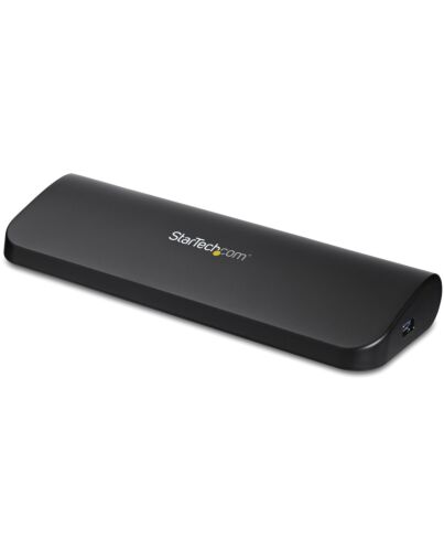 StarTech.com Dual-Monitor USB 3.0 Docking Station with HDMI & DVI/VGA~Dual Monitor USB 3.0 Laptop Docking Station with HDMI/DVI/VGA, 3x USB-A Hub, GbE, Audio, Universal Type-A Dock for Windows/macOS/CheOS - TAA Compliant
