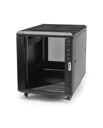 StarTech.com 4-Post 12U Server Rack Cabinet, Lockable 19