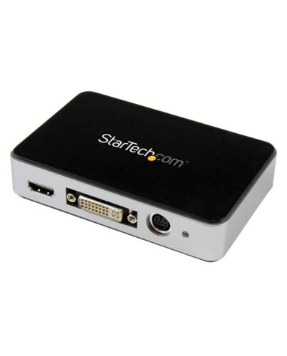 StarTech.com USB 3.0 Video Capture Device - HDMI / DVI / VGA / Component HD Video Recorder - 1080p 60fps - TAA