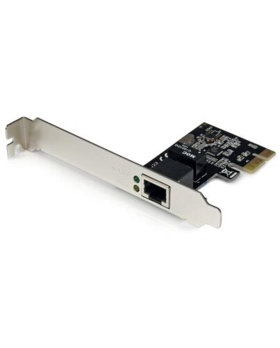 StarTech.com 1 Port PCI Express PCIe Gigabit Network Server Adapter NIC Card - Dual Profile
