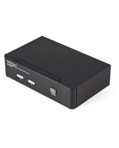 StarTech.com 2 Port USB HDMI KVM Switch with Audio and USB 2.0 Hub