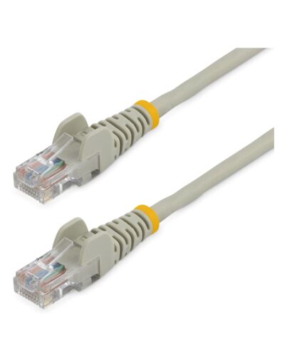 StarTech.com Cat5e Patch Cable with Snagless RJ45 Connectors - 15m, Gray
