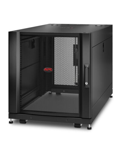 APC NetShelter SX, Server Rack Enclosure, 12U, Black, 658H x 600W x 1070D mm