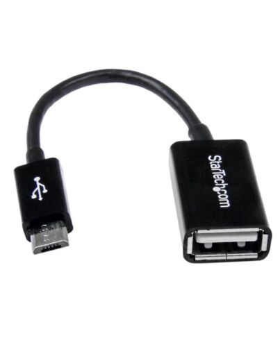 StarTech.com 5in Micro USB to USB OTG Host Adapter M/F UUSBOTG