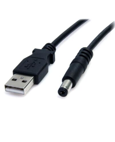 StarTech.com USB to 5.5mm Power Cable - Type M Barrel - 3 ft USB2TYPEM