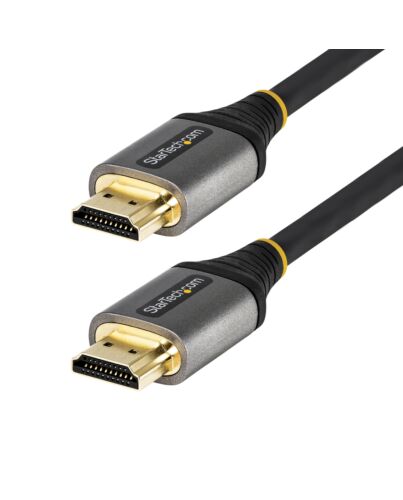 StarTech.com 3ft (1m) HDMI 2.1 Cable 8K - Certified Ultra High Speed HDMI Cable 48Gbps - 8K 60Hz/4K 120Hz HDR10+ eARC - Ultra HD 8K HDMI Cable - Monitor/TV/Display - Flexible TPE Jacket