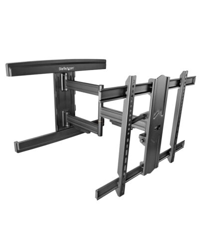 StarTech.com TV Wall Mount for up to 80 inch (110lb) VESA Mount Displays - Low Profile Full Motion Universal TV Wall Mount Bracket - Heavy Duty Adjustable Tilt/Swivel Articulating Arm