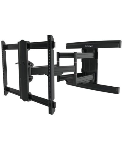 StarTech.com TV Wall Mount supports up to 100 inch VESA Displays - Low Profile Full Motion TV Wall Mount for Large Displays - Heavy Duty Adjustable Tilt/Swivel Articulating Arm Bracket