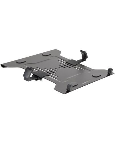 StarTech.com VESA Laptop Tray - Adjustable Monitor Arm Laptop Tray Secures Notebooks (4.5kg / 9.9lb) - 75x75 & 100x100 VESA Mount Holes - Ventilated - For Monitor Desk Mounts/Stands