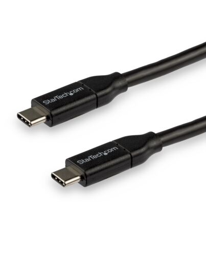 StarTech.com USB-C to USB-C Cable w/ 5A PD - M/M - 3 m (10 ft.) - USB 2.0 - USB-IF Certified