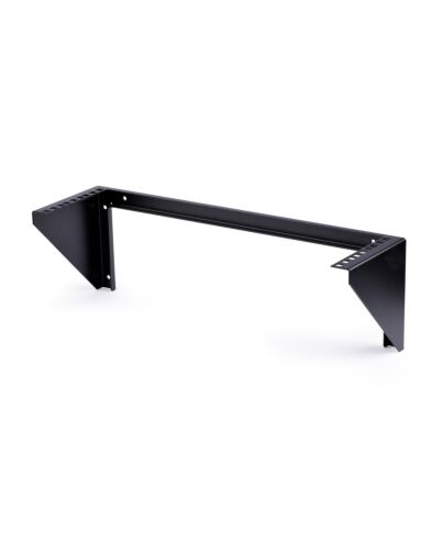 StarTech.com 3U 19” Wall Mount Vertical Rack Bracket, Wall Mount Patch Panel Bracket for Data/AV/IT/Computer Equipment, 3U Rack for Cabinet or Server Room, Supports 150lb (68kg) Capacity