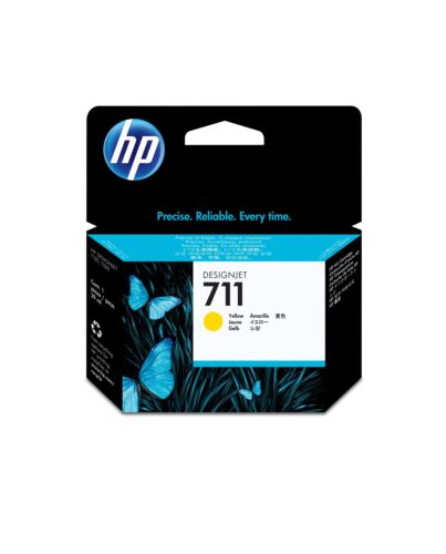 HP 711 29-ml Yellow DesignJet Ink Cartridge