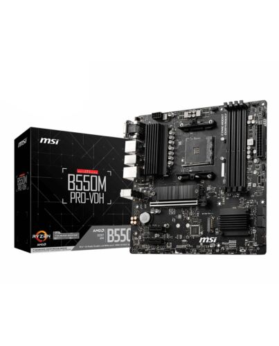MSI B550M PRO-VDH motherboard AMD B550 Socket AM4 micro ATX