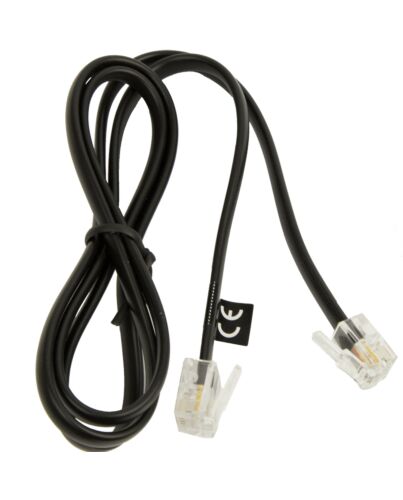 Jabra 8800-00-101 telephone cable Black