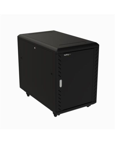 StarTech.com 4-Post 15U Server Rack Cabinet, Lockable 19