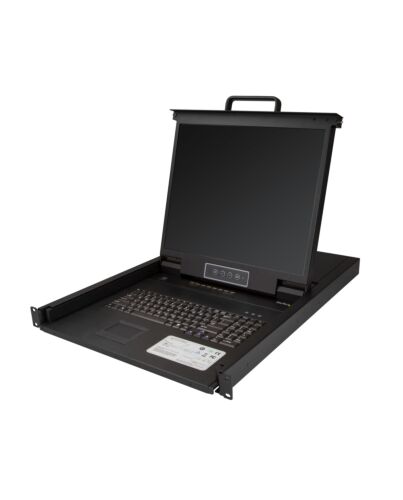 StarTech.com 8 Port Rackmount KVM Console w/ 6ft Cables - Integrated KVM Switch w/ 19
