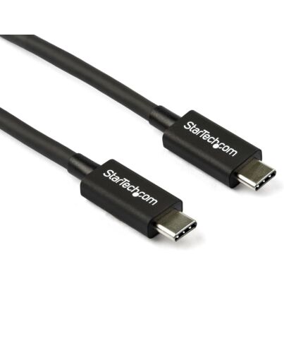 StarTech.com 0.8 m (2.7 ft.) Thunderbolt 3 to Thunderbolt 3 Cable - 40Gbps
