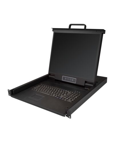 StarTech.com Rackmount KVM Console - Single Port VGA KVM with 19