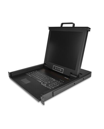 StarTech.com Rackmount KVM Console - Single Port VGA KVM with 17