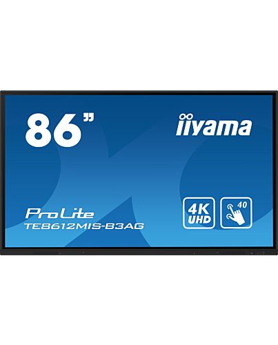 iiyama TE8612MIS-B3AG Signage Display Kiosk design 2.18 m (86