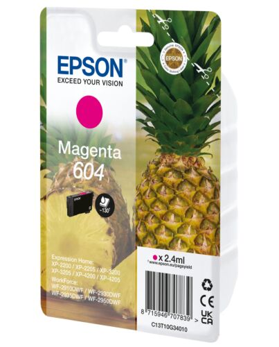 Epson 604 ink cartridge 1 pc(s) Original Standard Yield Magenta