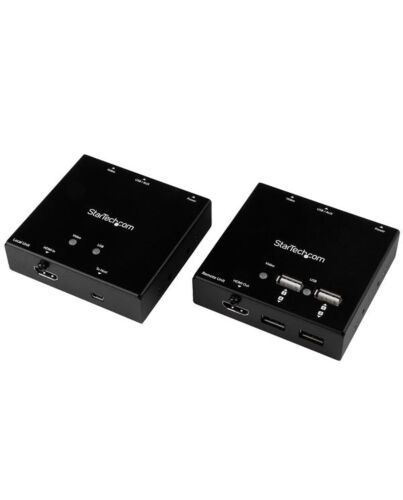 StarTech.com HDMI over CAT6 Extender with 4-port USB Hub - 165 ft (50m) - 1080p