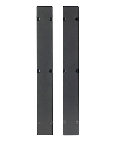 APC NetShelter Cable Management, Vertical Cable Manager, Hinged Covers, for NetShelter SX 750mm W 48U, Set of 2, 109 x 2184 x 13 mm