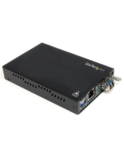 StarTech.com Fiber Media Converter Gigabit 1000Mbps MM Fibre LC 550m