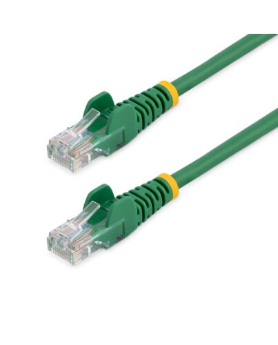 StarTech.com Cat5e Patch Cable with Snagless RJ45 Connectors - 1m, Green