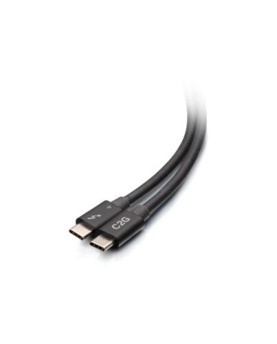 C2G 2.5ft (0.8m) Thunderbolt™ 4 USB-C® Cable (40Gbps)