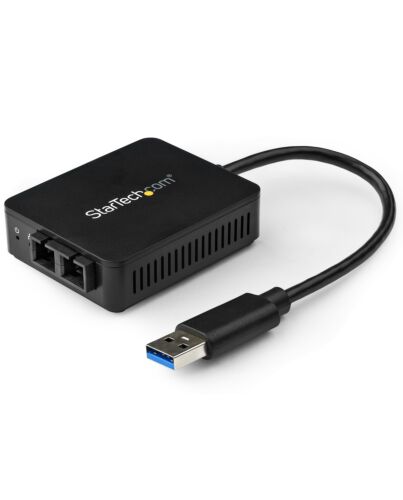 StarTech.com USB 3.0 to Fiber Optic Converter - 1000Base-SX SC