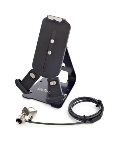 StarTech.com Secure Tablet Stand w/ K-Slot Cable Lock - Locking Tablet Holder for 7.9