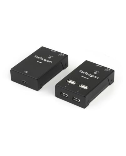 StarTech.com 4-Port USB 2.0-Over-Cat5-or-Cat6 Extender - 130ft (40m)