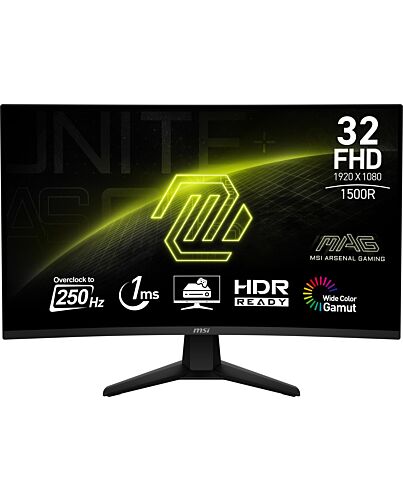 MSI MAG 32C6X computer monitor 80 cm (31.5