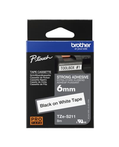 Brother TZE-S211 label-making tape TZ