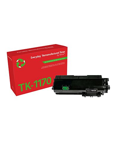 Everyday Remanufactured Everyday™ Black Remanufactured Toner by Xerox compatible with Kyocera TK-1170, Standard capacity