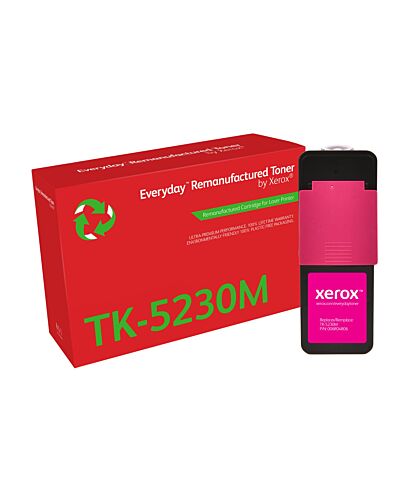 Everyday Remanufactured Everyday™ Magenta Remanufactured Toner by Xerox compatible with Kyocera TK-5230M, Standard capacity