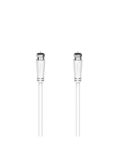 Hama 00205063 coaxial cable 1.5 m F White
