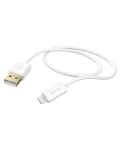 Hama 00201581 lightning cable 1.5 m White