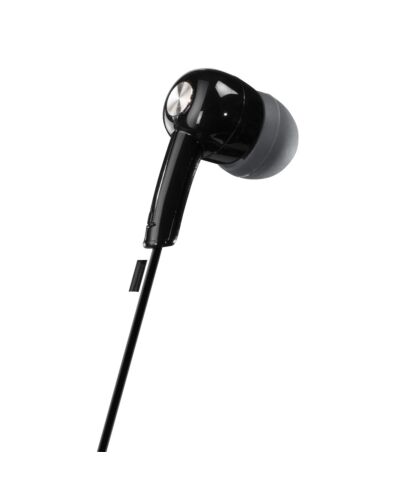 Hama Gloss Headphones Wired In-ear Music Black, Grey