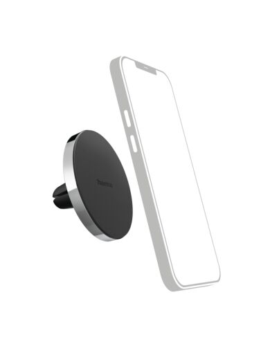 Hama MagLock Passive holder Mobile phone/Smartphone Black, Metallic