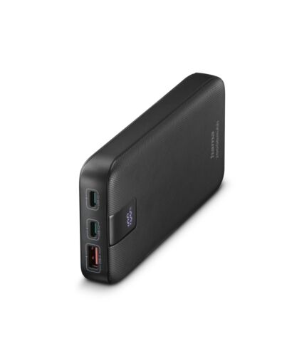 Hama 00201719 power bank Lithium Polymer (LiPo) 20000 mAh Anthracite