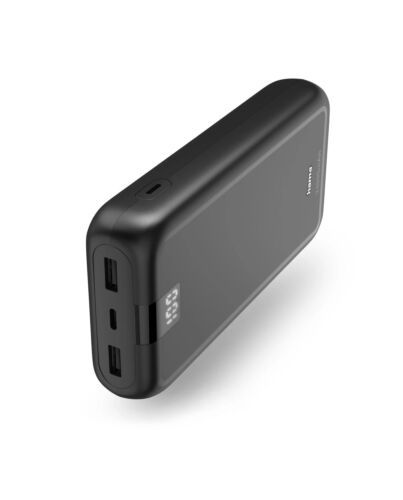 Hama 00201711 power bank Lithium Polymer (LiPo) 24000 mAh Anthracite