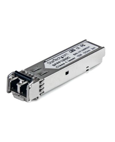 StarTech.com Cisco GLC-FE-100FX Compatible SFP Transceiver Module - 100BASE-FX~Cisco GLC-FE-100FX Compatible SFP Module - 100BASE-FX - 100Mbps Multimode Fiber MMF Optic Transceiver - 100 Mbps - LC 2km - 1310nm - DDM Cisco ASR920, IE2000, IE4000