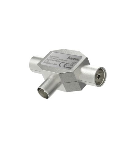 Hama 00205237 cable splitter/combiner Silver