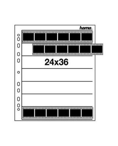 Hama Negative Sleeves, 24 x 36 mm, Glassine matt photo album 7 sheets