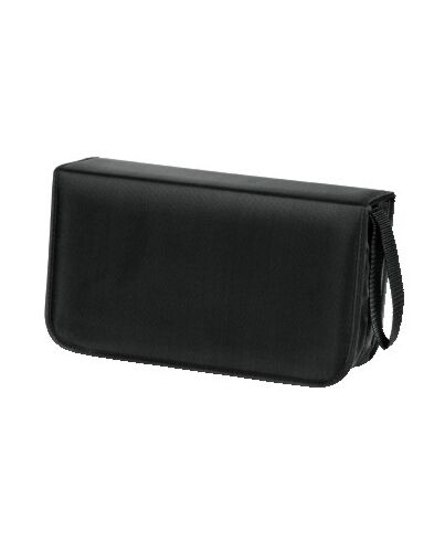 Hama CD Wallet Nylon 120, black 120 discs