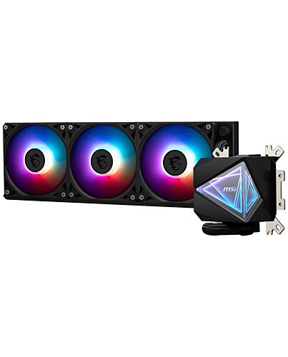 MSI MAG Coreliquid I360 Computer case All-in-one liquid cooler 12 cm Black 1 pc(s)